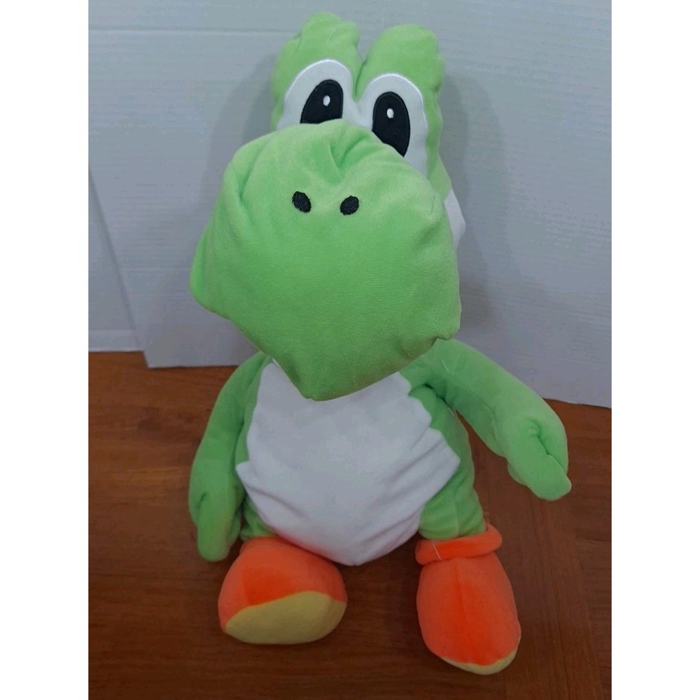 Super Mario Bros Yoshi Jumbo Plush 21" Stuffed Animal Plush Toy Nintendo